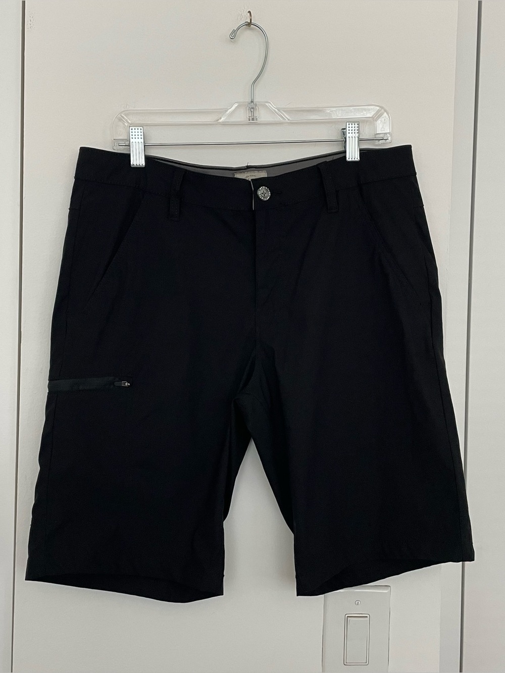 Weatherproof Vintage Men's UPF 50 Stretch Performance Tech Shorts, Black, 32 - Picture 4 of 11